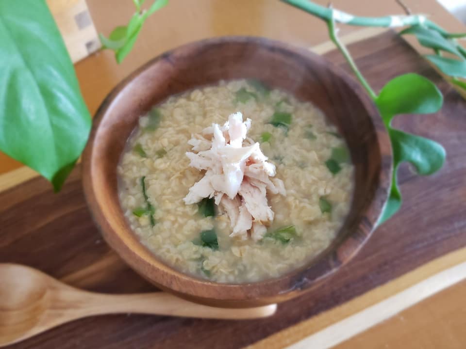 チキンのオートミール粥～geefeeレシピ～