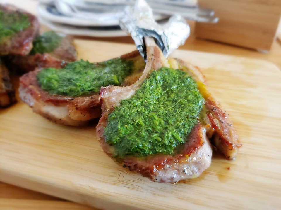 ラムのパクチーソース焼き～geefeeレシピ～